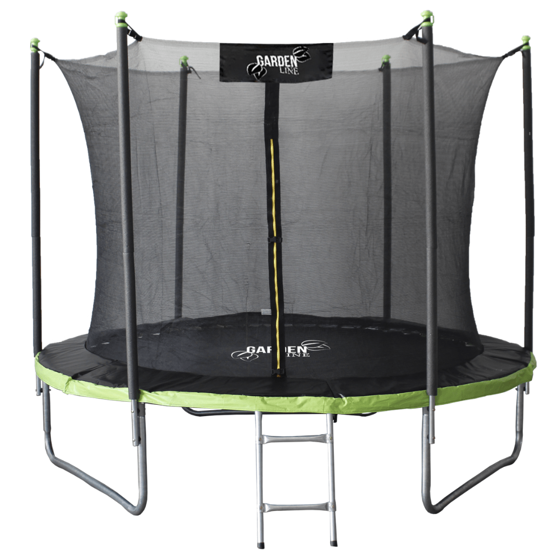 Trampolino 312Cm con Scaletta e Rete
