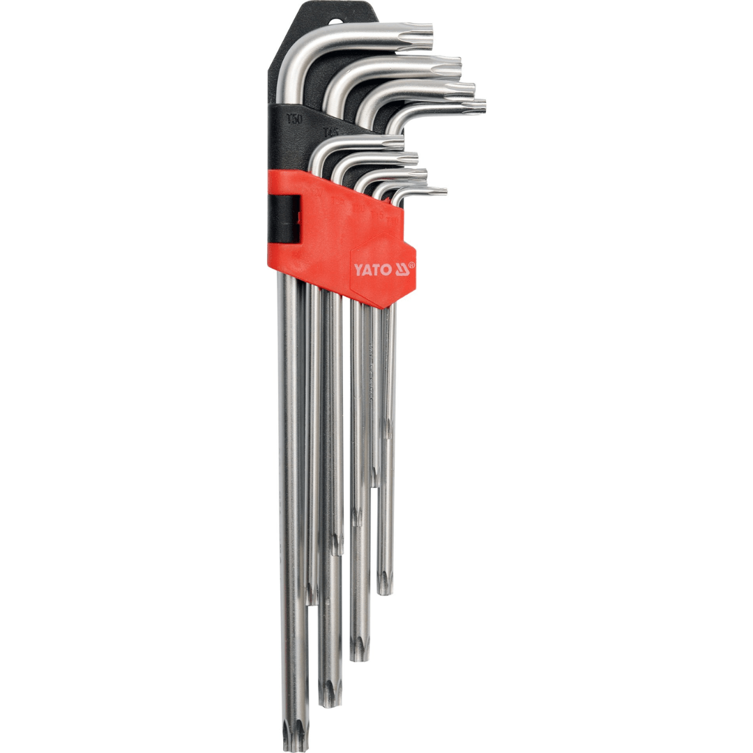 Set Professionale di 9 Chiavi Yato Torx Extralunghe
