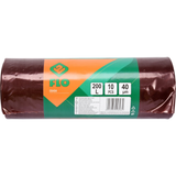 Sacchi Perforati da Giardino 200L 10 Pezzi LDPE Resistenti Rifiuti Verdi