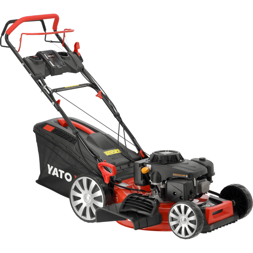 Tosaerba Semovente a Benzina 53 cm Con Avviamento Elettrico Motore Loncin 224 cm³