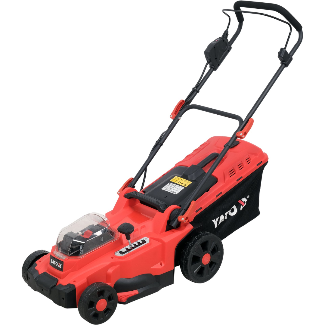 Tosaerba a Batteria 36V Yato 2 Batterie 4Ah 37Cm