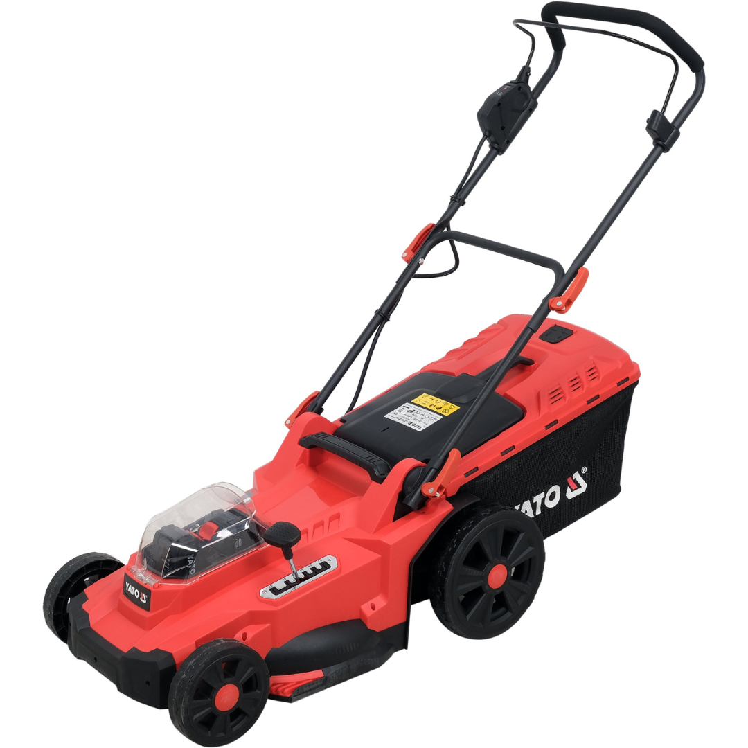 Tosaerba a Batteria 36V YATO – 43 cm 2 Batterie da 4Ah