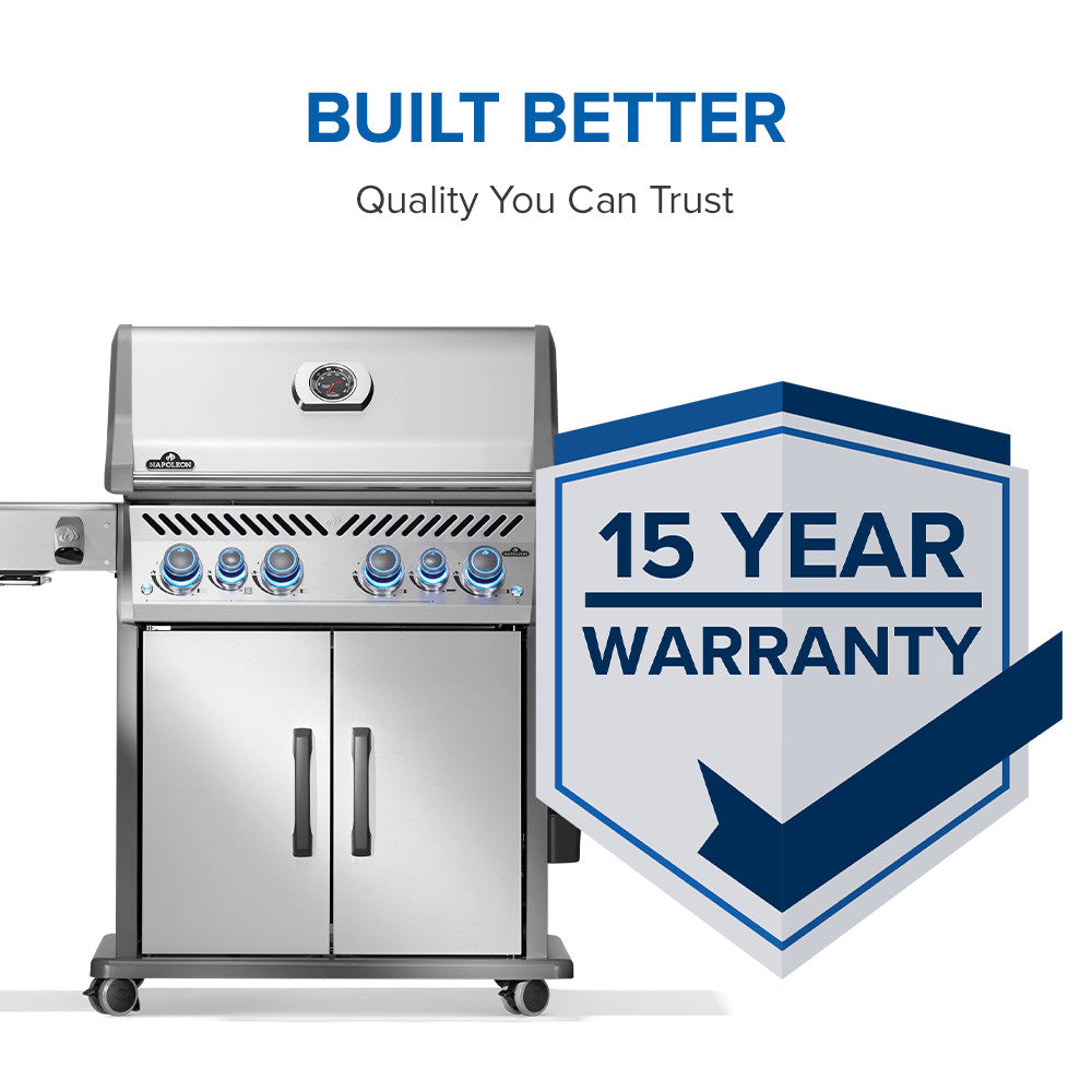 Barbecue Napoleon Rogue PRO-S 525 RSIB Compatto 6 Bruciatori