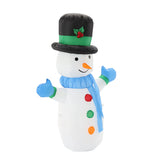 Pupazzo di Neve Gonfiabile con Luci LED