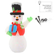 Pupazzo di Neve Gonfiabile con Luci LED