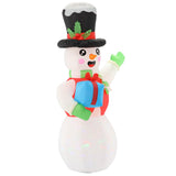 Pupazzo di Neve Gonfiabile con Luci LED