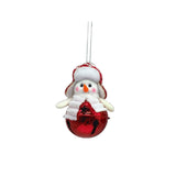 Campanellino di Natale Pupazzo di Neve o Babbo Natale