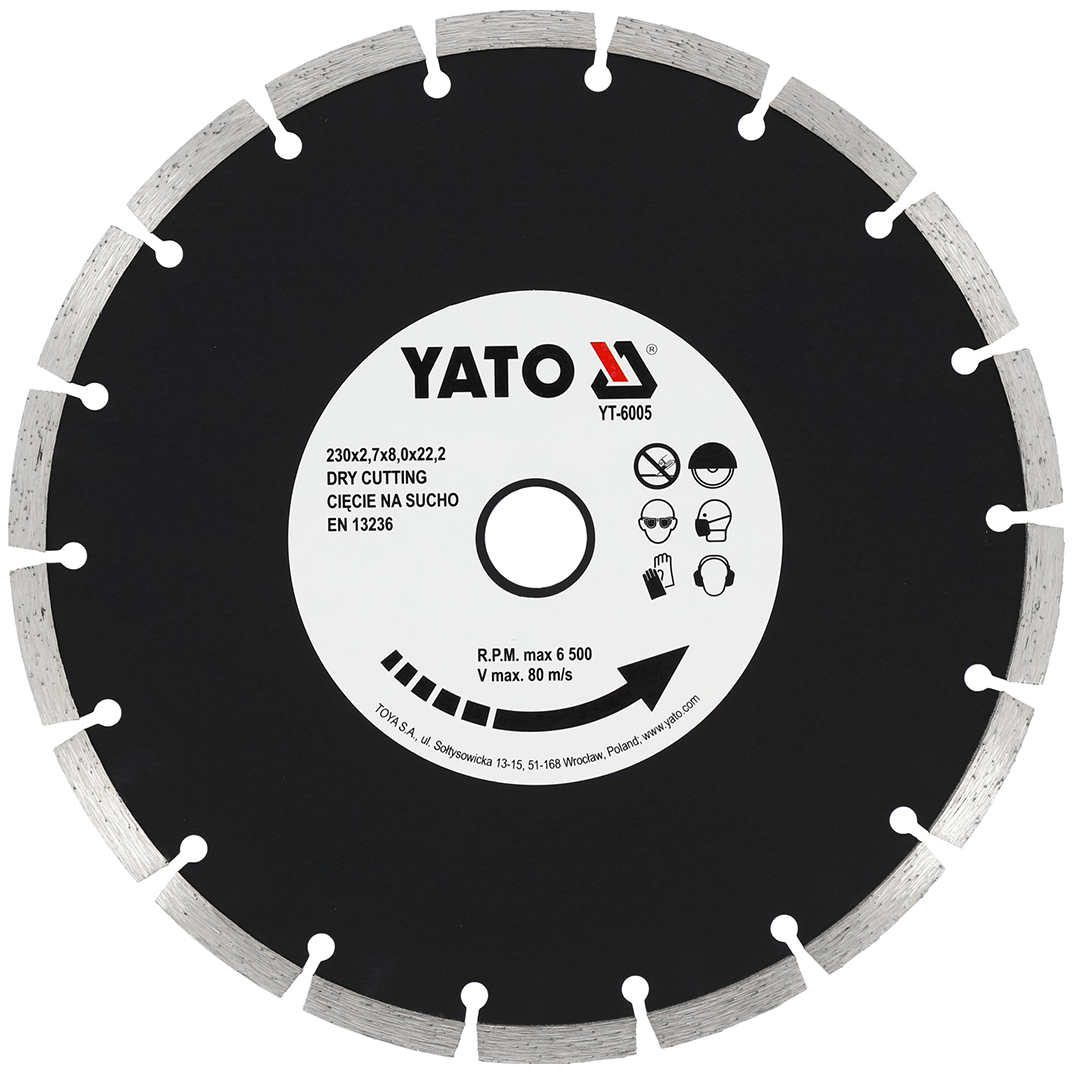Disco Diamantato Segmentato HS 230 – YATO