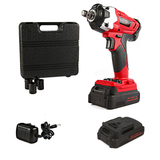 Smontagomme avvitatore a impulsi a batteria Kibani 18V - inclusa batteria da 1300 mAh e caricabatterie - set di avvitatori a impulsi