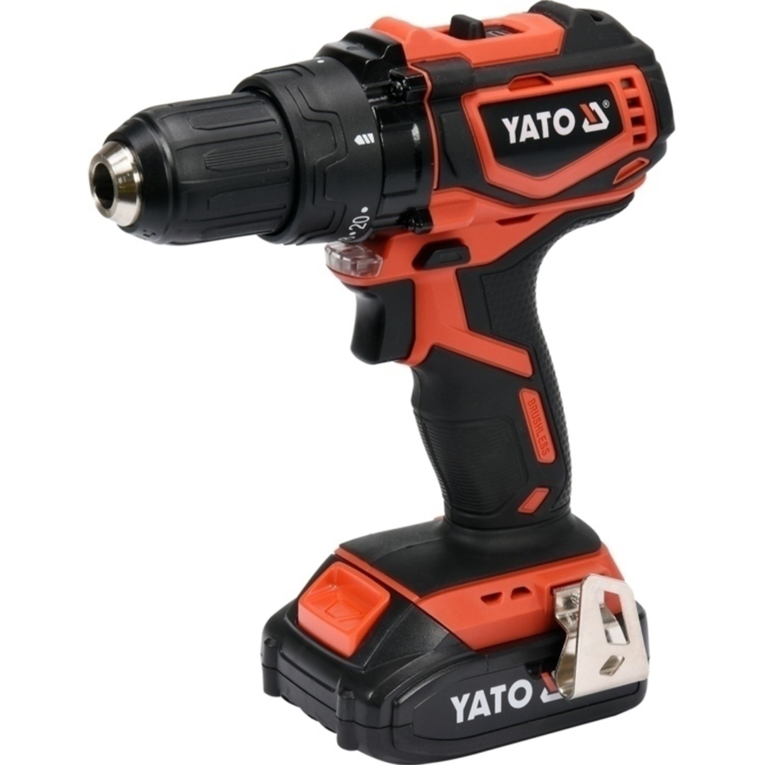 Avvitatore Brushless Yato 18V 42 Nm 1 Batteria da 2,0Ah Li-Ion con Valigetta