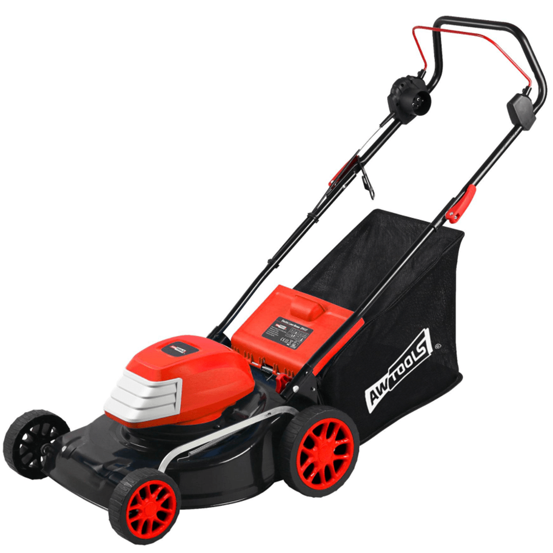 Tagliaerba Elettrico Awtools 1600 W 40 cm con Cesto Da 45 L
