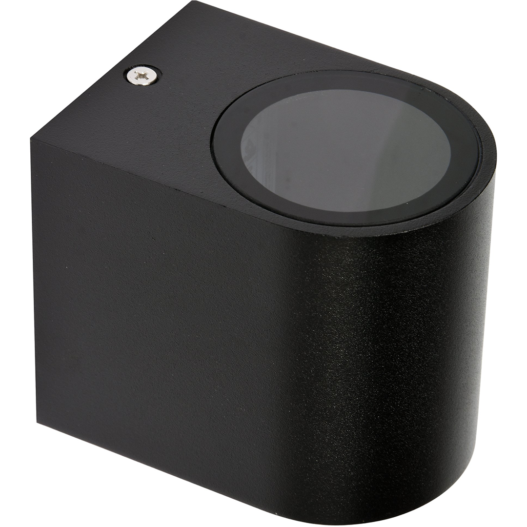 Lampada da Parete per Esterni IP44 – 1xGU10, Alluminio Nero YATO
