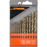 Set di Punte Elicoidali Sthor 2,0–8,0 mm 13 Pezzi