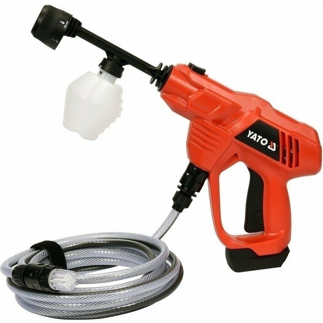 Idropulitrice Portatile YATO 18V Con Aspirazione Senza Batteria e Caricabatterie