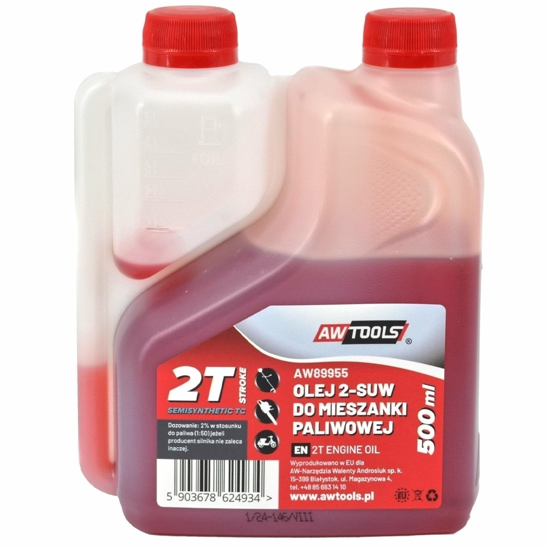 Olio per Motori 2 Tempi  0,5L per Miscela AWTOOLS