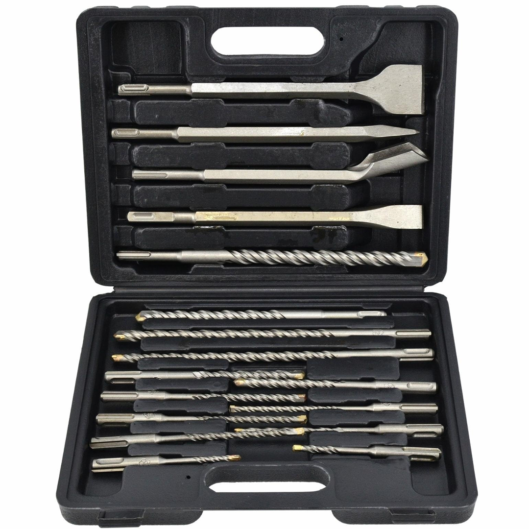 SET DI SCALPELLI E TRAPANI AWTOOLS SDS+ 17 pz.