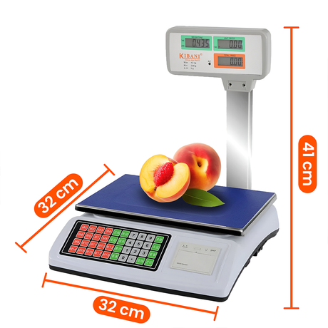 Bilancia da banco con scontrino Kibani 40KG