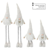 Gnomo di Natale con Gambe Regolabili