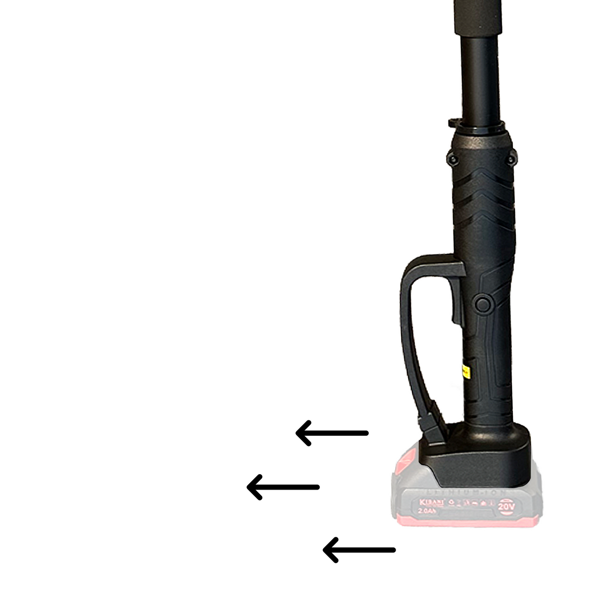 Manico Telescopico Regolabile in Alluminio da 3 Metri – Compatibile con Cesoie e Seghe per Rami, Impugnatura Antiscivolo
