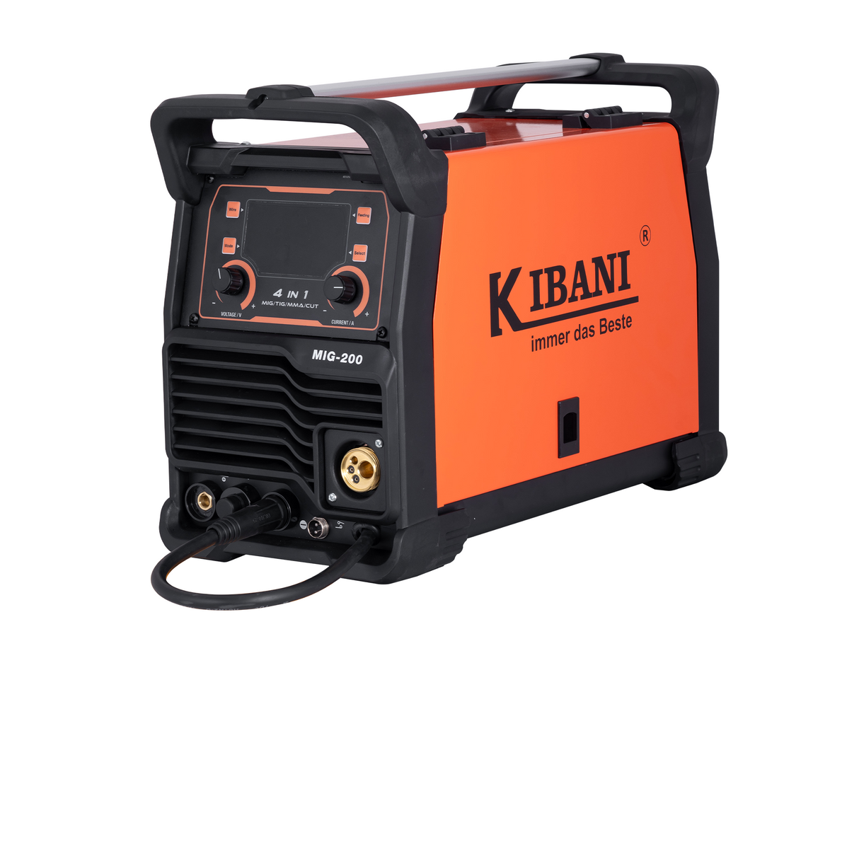 Saldatrice Kibani 4 in 1 con Gas Saldatura a Filo Mma a Tig e Taglio al Plasma