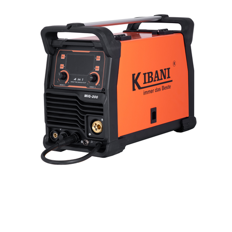 Saldatrice Kibani 4 in 1 con Gas Saldatura a Filo Mma a Tig e Taglio al Plasma