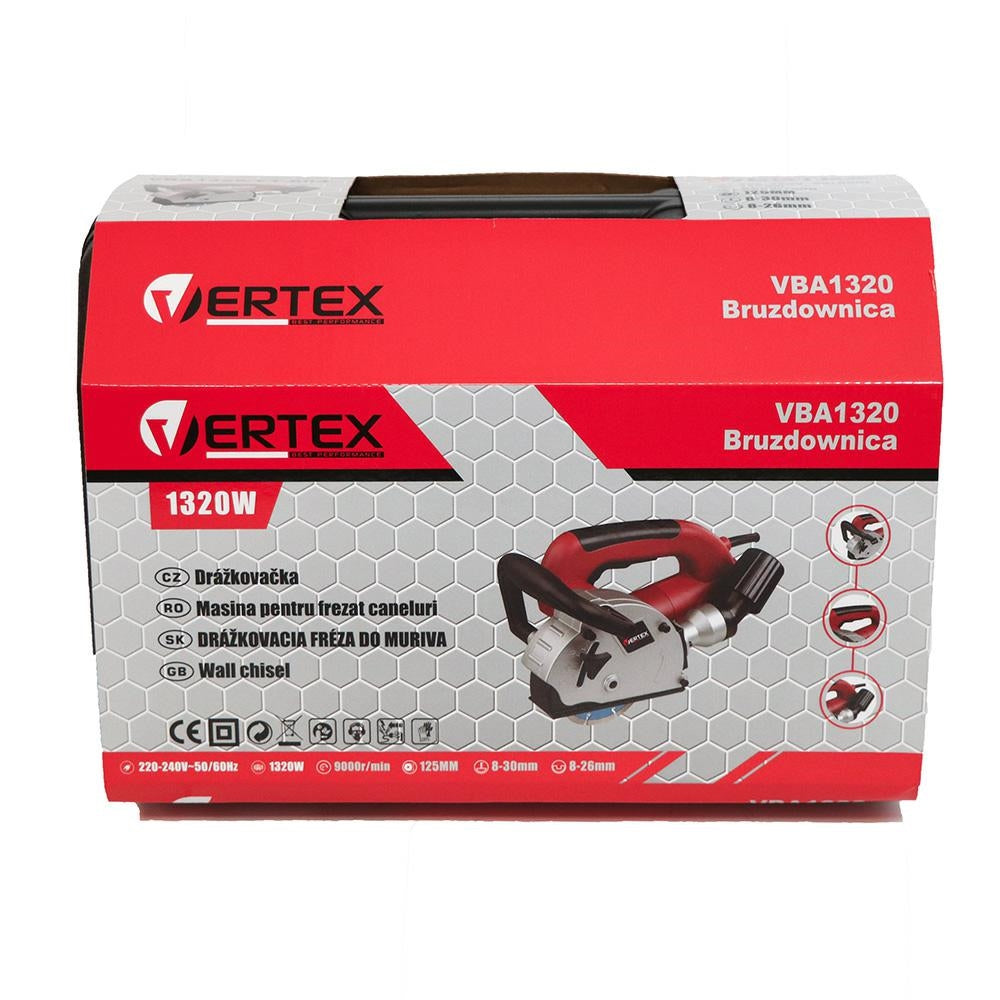 Taglierina per Muri Vertex 1320W Disco Ø125 mm Con Valigetta Inclusa