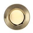 Sottopiatto Natalizio Rotondo Oro