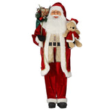 Babbo Natale in Piedi 220 cm Luminoso e Musicale