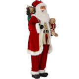 Babbo Natale in Piedi 220 cm Luminoso e Musicale