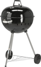 Barbecue a Carbone Lund in Acciaio con Coperchio e Regolazione Aria Griglia 54 cm