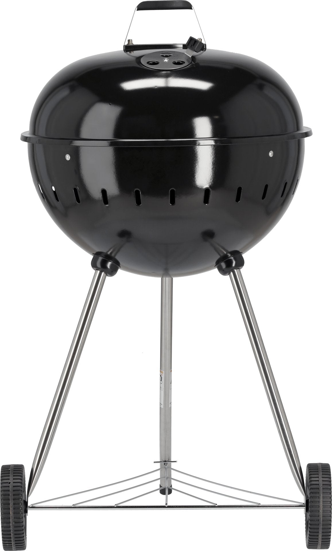 Barbecue a Carbone Lund in Acciaio con Coperchio e Regolazione Aria Griglia 54 cm