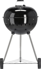 Barbecue a Carbone Lund in Acciaio con Coperchio e Regolazione Aria Griglia 54 cm