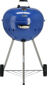 Barbecue a Carbone Lund in Acciaio con Coperchio e Regolazione Aria Griglia 54 cm