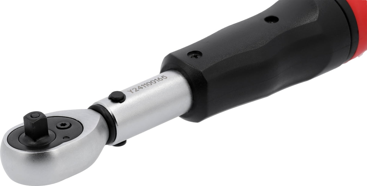 Chiave Dinamometrica 1/4" 2-26Nm Doppia Finestra Cricchetto 72T CrMo
