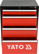 Mobile Officina Yato 4 Cassetti 66 cm in Acciaio