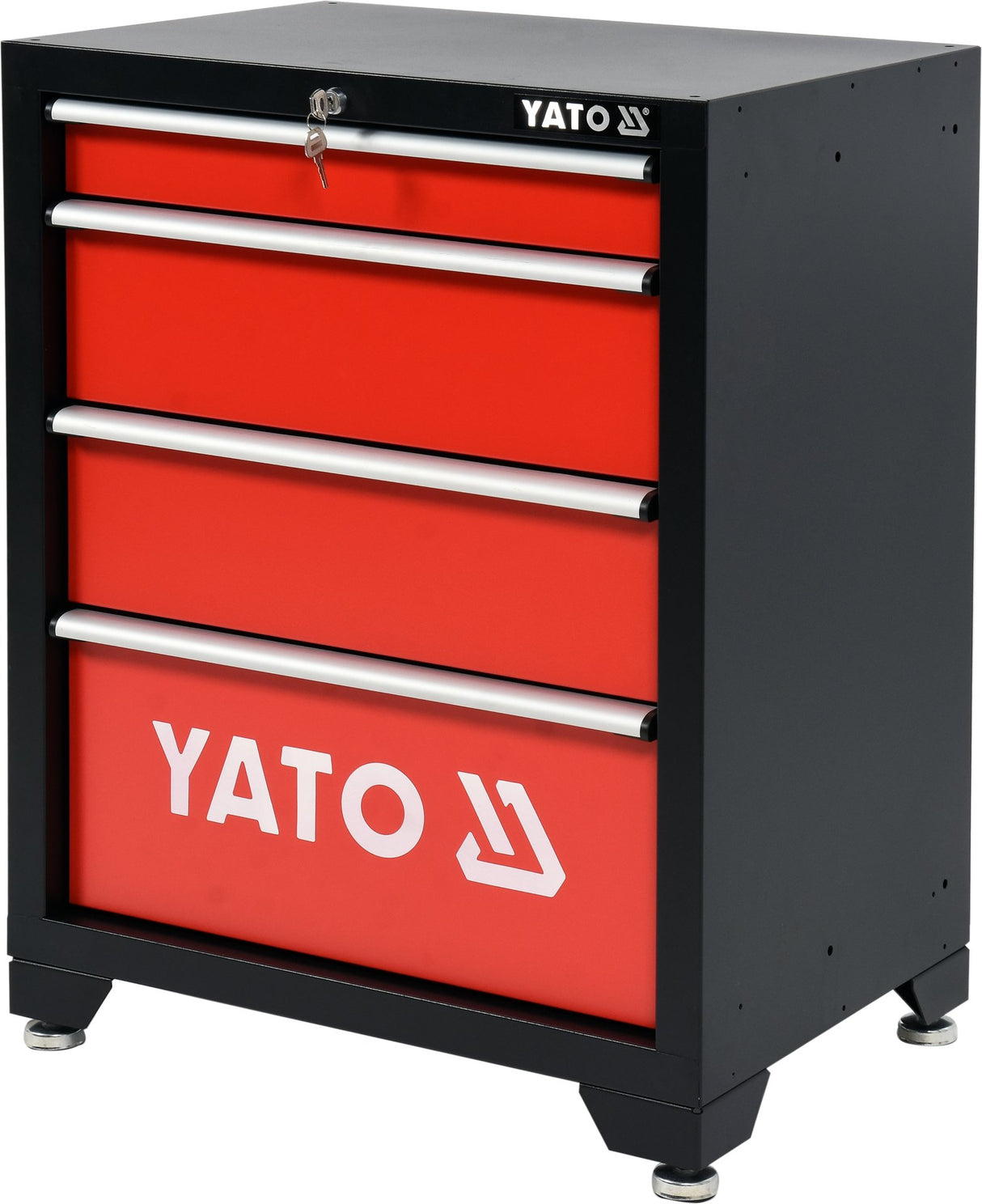 Mobile Officina Yato 4 Cassetti 66 cm in Acciaio