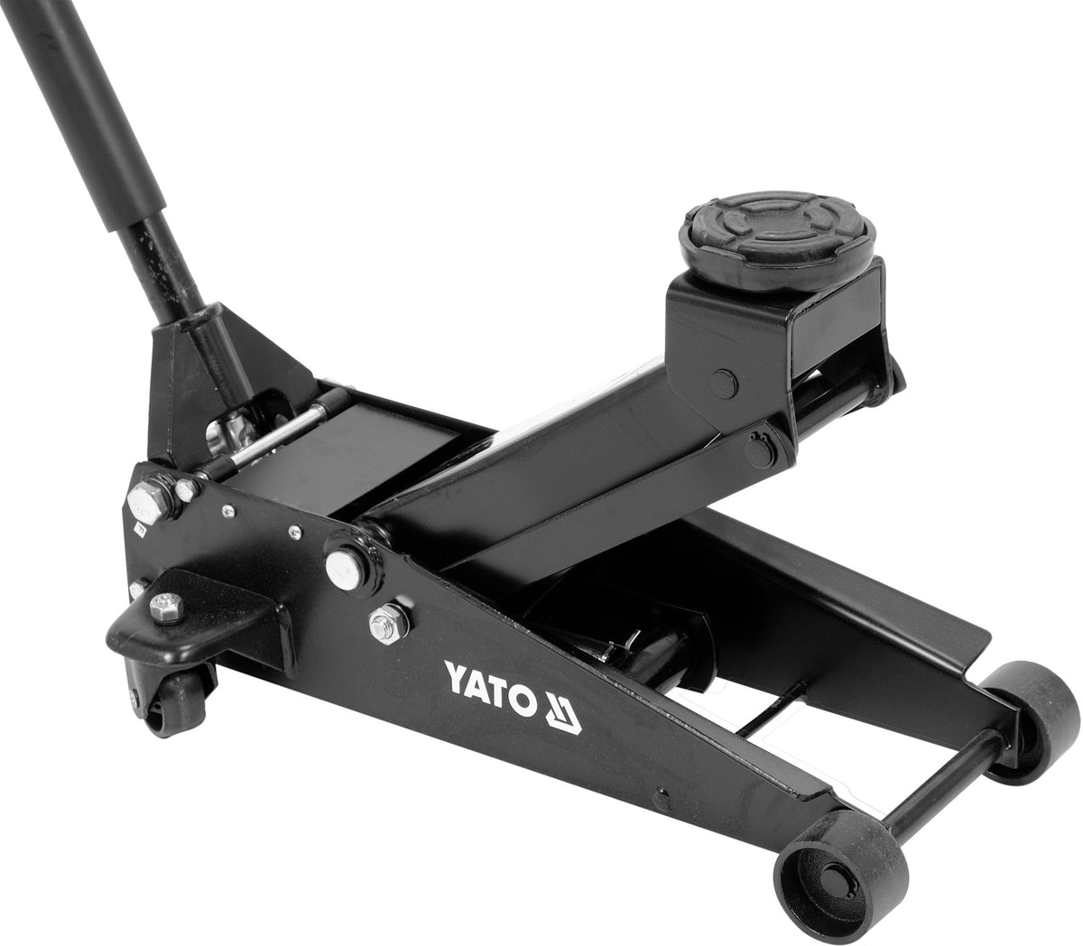 Cric a carrello Yato 3 t vista laterale