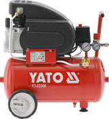 Compressore d’Aria a Olio 24 Litri – 1500 W 2Cv Yato