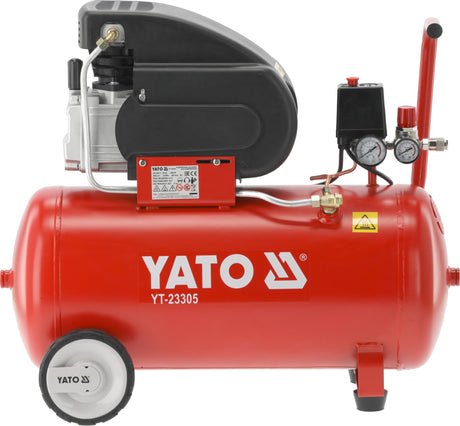 Compressore d’Aria a Olio 50 Litri 1500 W 2Cv Yato