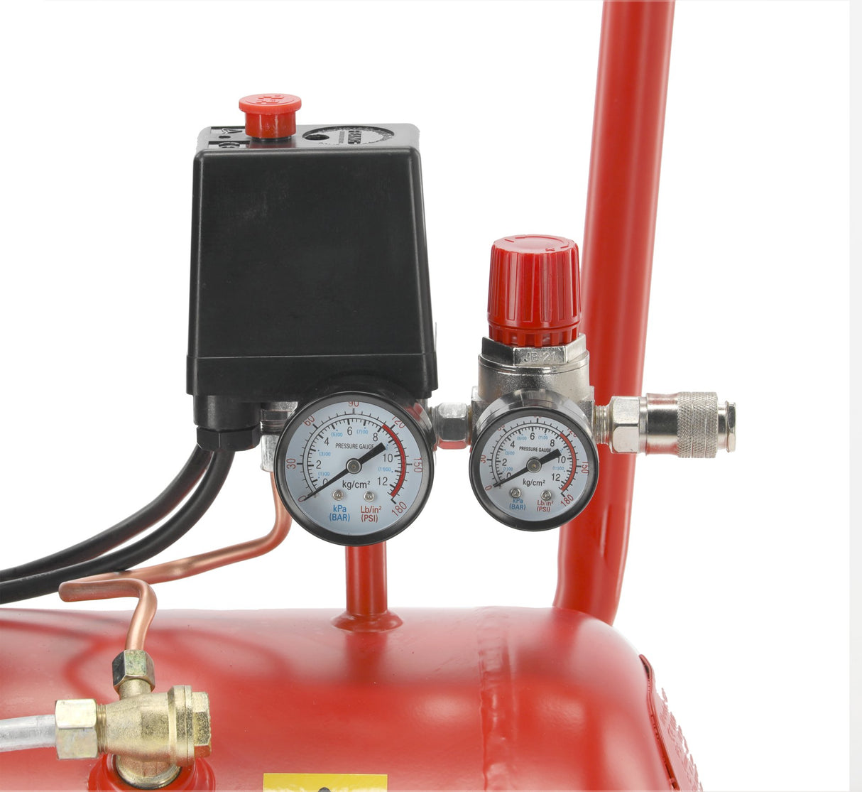 Compressore d’Aria a Olio 50 Litri 1500 W 2Cv Yato