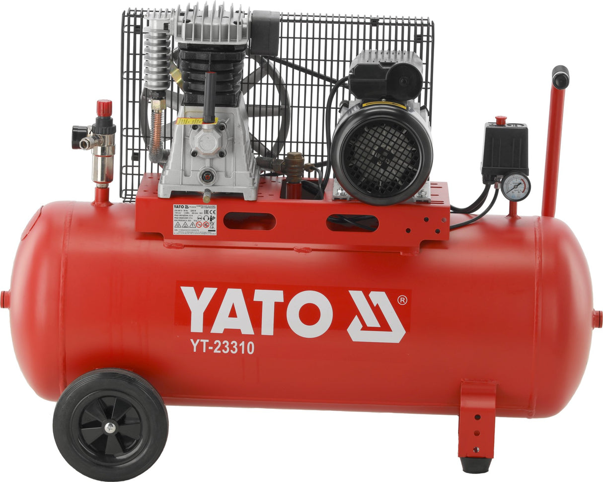 Compressore d’Aria a Olio 100 Litri 2200 W 3Cv Yato