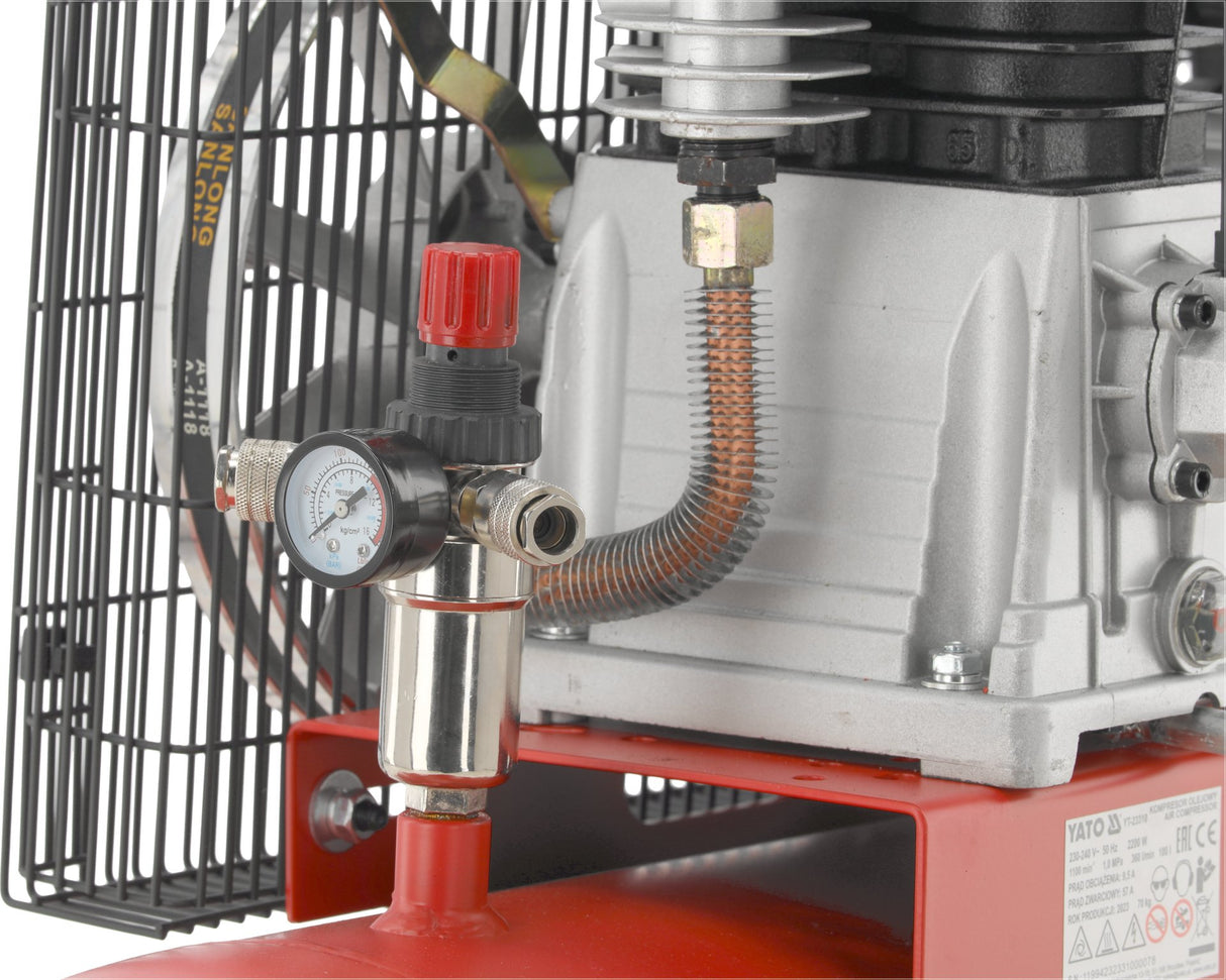 Compressore d’Aria a Olio 100 Litri 2200 W 3Cv Yato