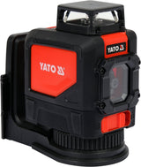 Livella Laser Verde a Cinque Linee Yato Alta Visibilità – IP54