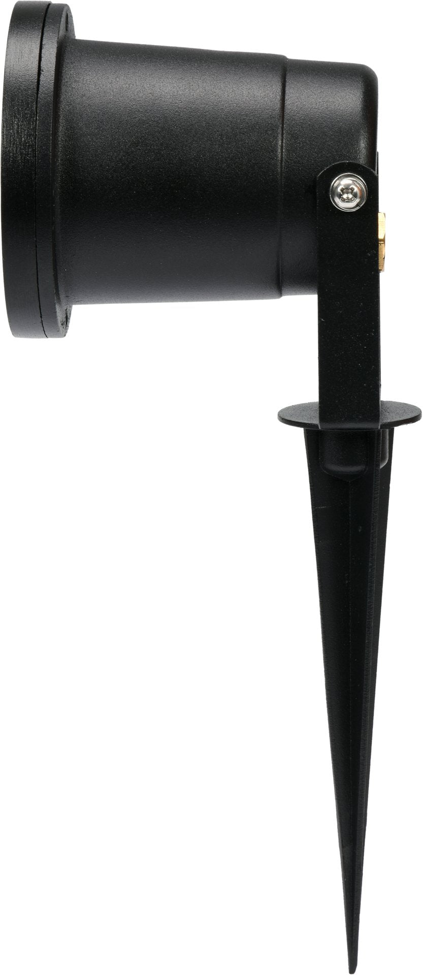 Lampada da Giardino a Punta IP54 – 1xGU10, Orientabile, Alluminio Nero YATO