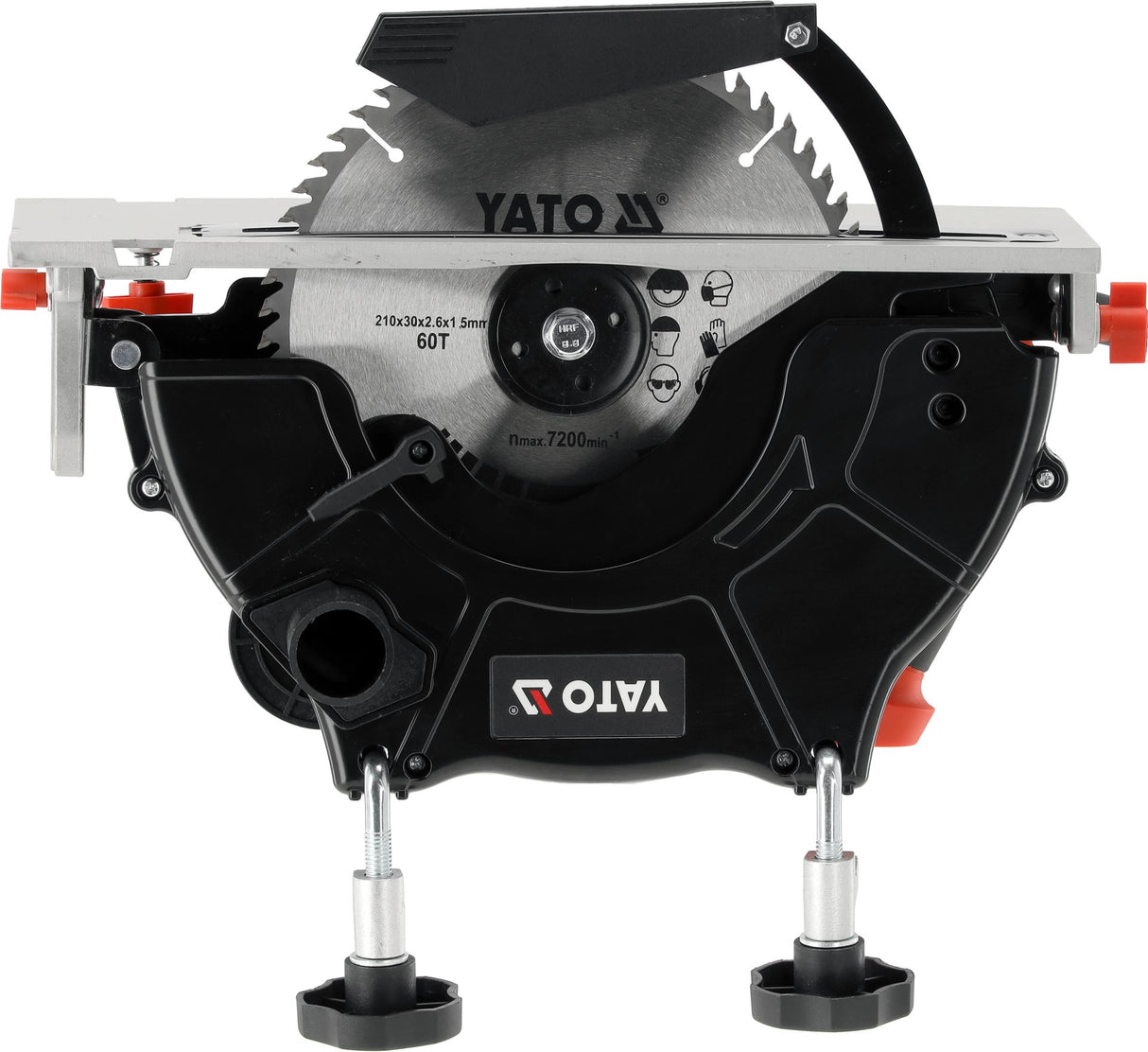 Sega Circolare Portatile Yato 2000W 210mm Da 5700 Giri/min