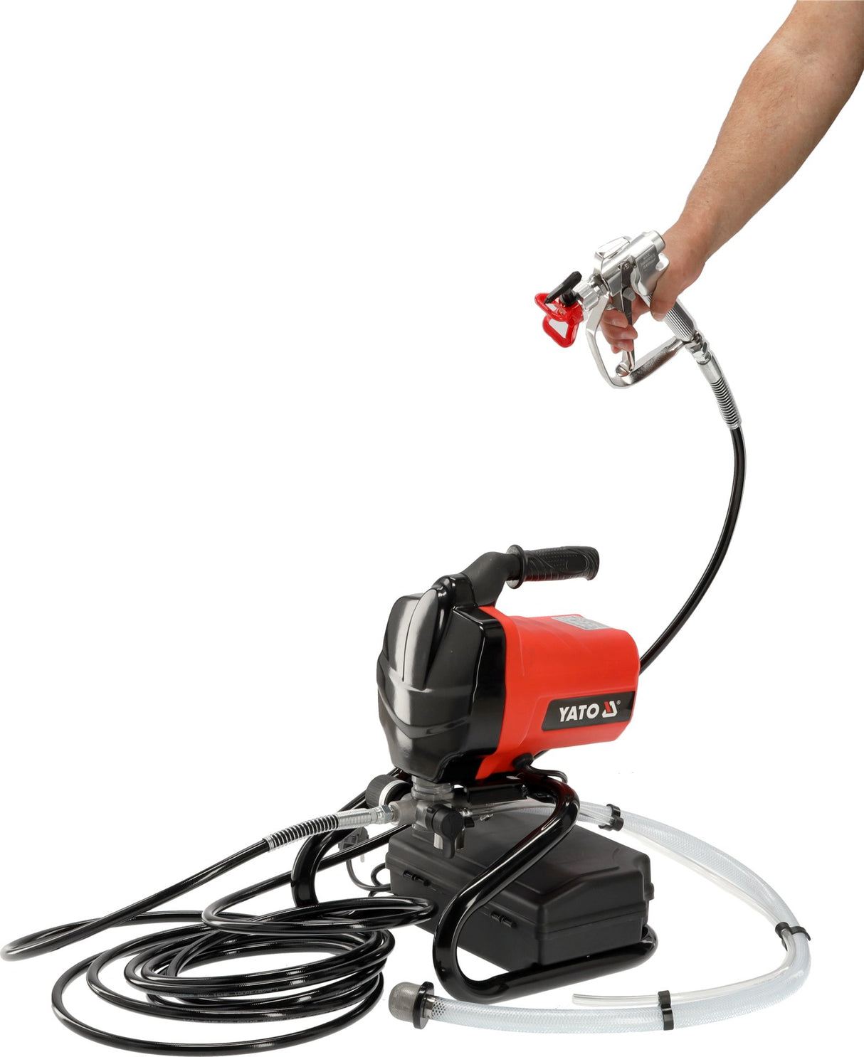 Spruzzatore Airless Yato 650W 207 Bar per Pareti