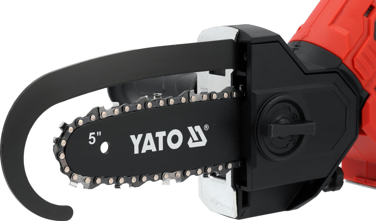 Mini Motosega a Batteria Da Carpenteria Yato 18V Brushless Barra 15Cm