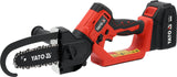 Mini Motosega a Batteria Da Carpenteria Yato 18V Brushless Barra 15Cm