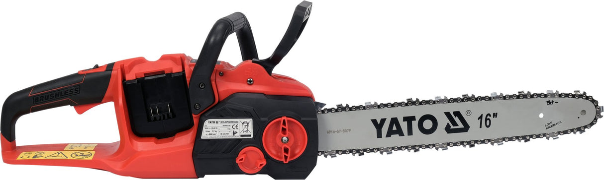 Motosega a Batteria 36V 16'' – Solo corpo – Motore Brushless, 2x18V