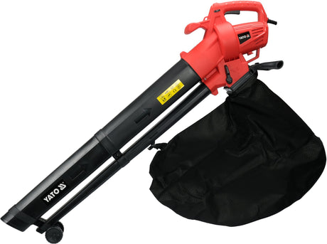 Aspiratore Soffiatore Elettrico Yato 3500W con Trituratore Foglie